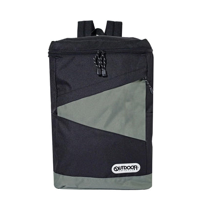 OUTDOOR PRODUCTS アウトドアプロダクツ ラフ ボックス デイバック メンズ レディース ユニセックス リュック バックパック ブランド ロゴ 切替デザイン バッグ容量26L A4サイズ可 ポリエステル（7747320015）