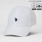 U.S. POLO ASSN. ユーエスポロアッスン ナイロンキャップ メンズ レディース ユニセックス ブランド ロゴ 刺繍 ローキャップ 撥水 吸水速乾 アジャスター付き サイズ調整可 カジュアル スポーツ（7817140011）