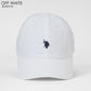 U.S. POLO ASSN. ユーエスポロアッスン ナイロンキャップ メンズ レディース ユニセックス ブランド ロゴ 刺繍 ローキャップ 撥水 吸水速乾 アジャスター付き サイズ調整可 カジュアル スポーツ（7817140011）