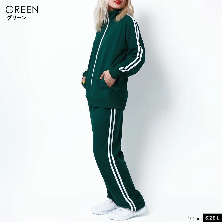 marukawa ジャージ 上下 レディース セットアップ かわいい ピンク 芋ジャージ 芸人ジャージ スポーツウェア トレーニングウェア ゆったり 人気 かわいい 可愛い コスプレ イベント 女子 女性（0369170006）