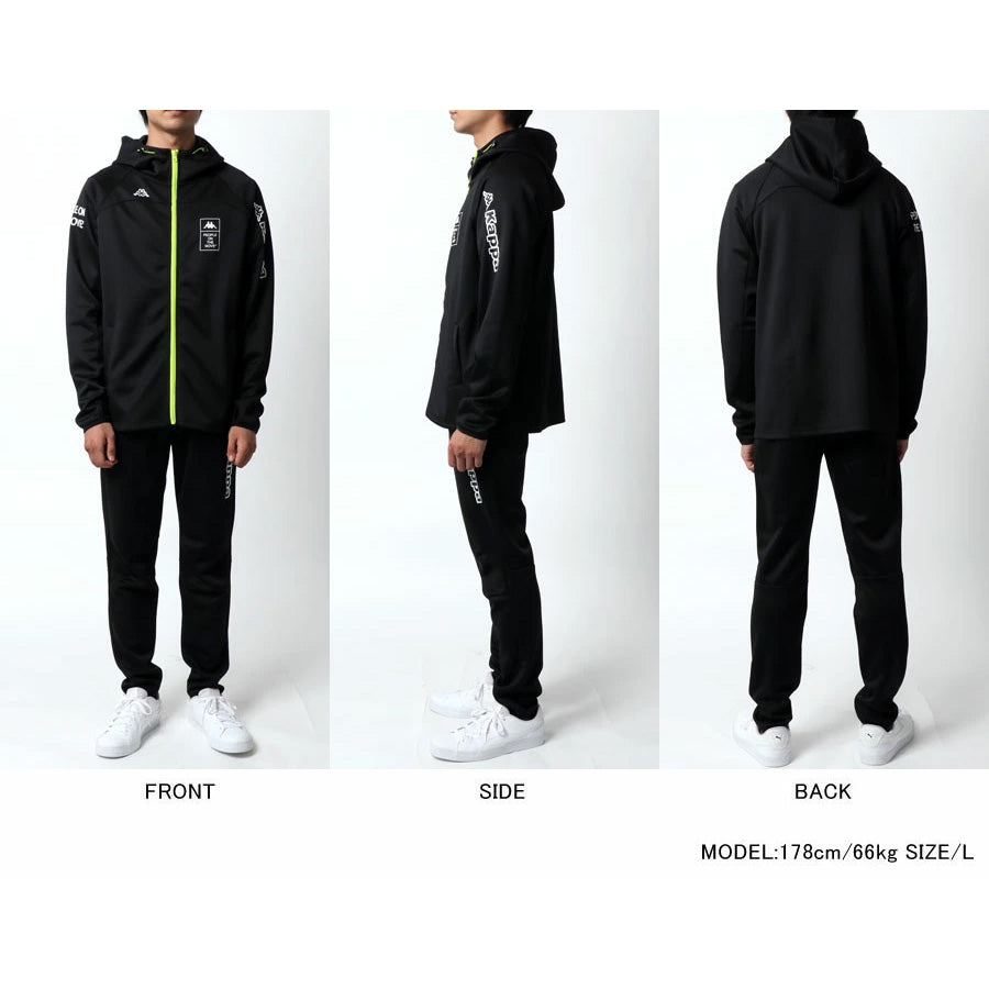 kappa カッパ ジャージ 上下 メンズ セットアップ スポーツウェア トレーニングウェア ブランド おしゃれ トップス パンツ 長袖 大きいサイズ ゆったり（0162520003）