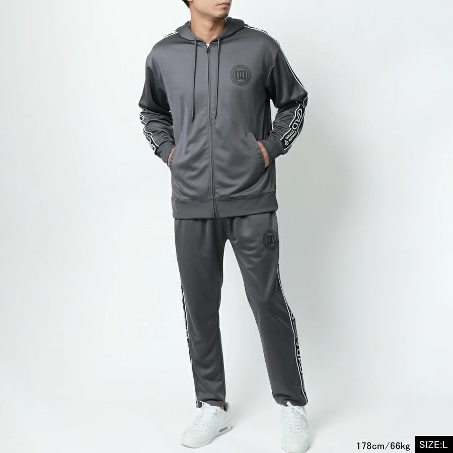 D.A.D デーアーデー セットアップ メンズ レディース ユニセックス ジャージ 上下 スポーツウェア トレーニングウェア ブランド おしゃれ トップス パンツ 長袖 大きいサイズ（0162520008）