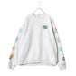 SMILEY FACE スマイリーフェイス スウェット トレーナー メンズ 裏起毛 ビッグシルエット ゆったり シンプル ロゴ入り 長袖 大きいサイズ おしゃれ かわいい レディース（0122510146）