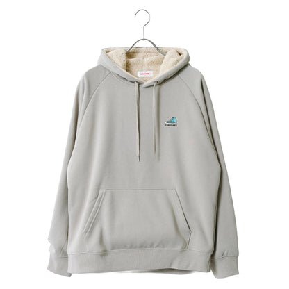 CONVERSE コンバース 裏ボア パーカー メンズ レディース ユニセックス 秋服 大きいサイズ 長袖 無地 長袖スウェット おしゃれ きれいめ ゆったり ロゴ シューズ 刺繍 ワンポイント プルパーカー あったか（0132280171）
