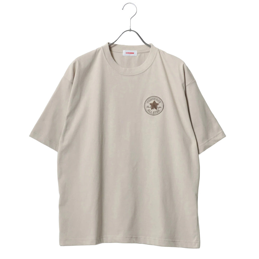 CONVERSE コンバース COOL MAX Tシャツ 半袖 メンズ レディース ユニセックス 吸水速乾 ワンポイント サガラ刺繍 トップス カットソー（0112281221）