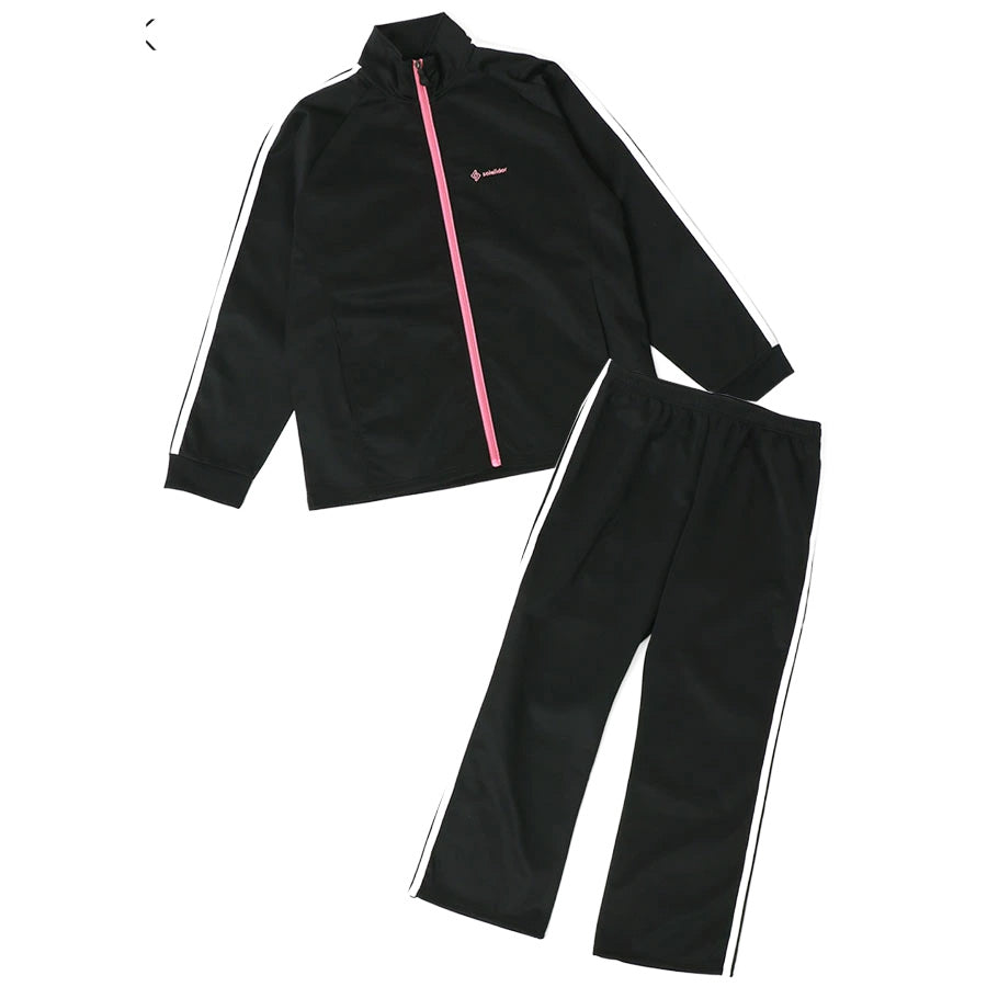 【大きいサイズ】soleildor ソレイルドール ジャージ 上下 レディース セットアップ 大きいサイズ スポーツウェア トレーニングウェア ブランド おしゃれ トップス パンツ 長袖 ゆったり（0362210002）