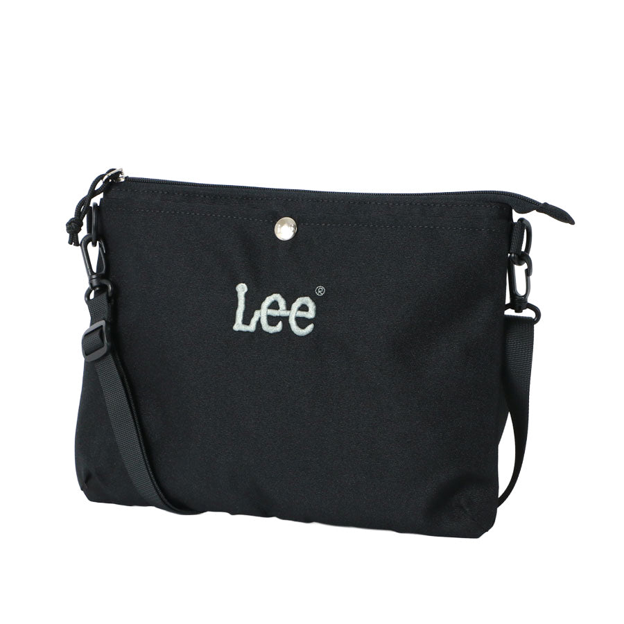Lee リー サコッシュ レディース 軽量 ブランド ショルダーバッグ メンズ ユニセックス ベージュ 撥水 ミニ おしゃれ カバン カジュアル 旅行 かわいい 可愛い 大人 小さめ 通勤 斜め掛け 斜めがけ アウトドア コンパクト（7727840023）