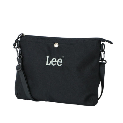 Lee リー サコッシュ レディース 軽量 ブランド ショルダーバッグ メンズ ユニセックス ベージュ 撥水 ミニ おしゃれ カバン カジュアル 旅行 かわいい 可愛い 大人 小さめ 通勤 斜め掛け 斜めがけ アウトドア コンパクト（7727840023）