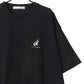 Lazar ラザル Tシャツ メンズ レディース ユニセックス 半袖 ビッグシルエット オーバーサイズ ロゴ ワンポイント 刺繍 アニマル柄 犬柄 猫柄 カットソー トップス（0115030059）