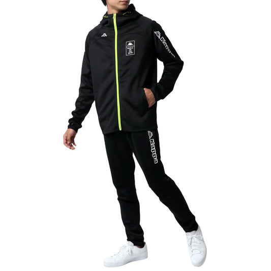 kappa カッパ ジャージ 上下 メンズ セットアップ スポーツウェア トレーニングウェア ブランド おしゃれ トップス パンツ 長袖 大きいサイズ（0165030004）