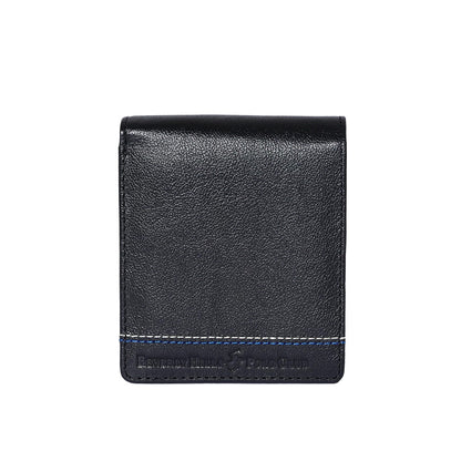 BEVERLY HILLS POLO CLUB ビバリーヒルズポロクラブ レザー 二つ折り財布 メンズ 牛革 本革 コンパクト ミニマル 札入れ×2 コイン収納×1 カードポケット×4 フリーポケット×2 ブランド 馬 ポニー ロゴ刻印（7738490128）