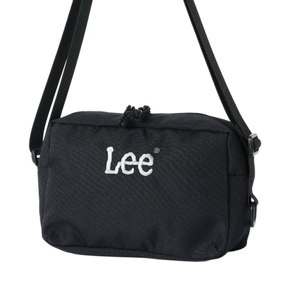 Lee リー ショルダーバッグ レディース メンズ ユニセックス ベージュ 撥水 ミニ ブランド おしゃれ カバン カジュアル 旅行 かわいい 可愛い 大人 小さめ 通勤 軽量 斜め掛け 斜めがけ アウトドア コンパクト（7727840024）
