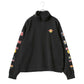 SMILEY FACE スマイリーフェイス スウェット トレーナー メンズ 裏起毛 ビッグシルエット ゆったり ハーフジップ シンプル ロゴ入り 長袖 大きいサイズ レディース（0122510147）