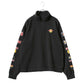 SMILEY FACE スマイリーフェイス スウェット トレーナー メンズ 裏起毛 ビッグシルエット ゆったり ハーフジップ シンプル ロゴ入り 長袖 大きいサイズ レディース（0122510147）
