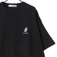 Lazar ラザル Tシャツ メンズ レディース ユニセックス 半袖 ビッグシルエット オーバーサイズ ロゴ ワンポイント 刺繍 アニマル柄 犬柄 猫柄 カットソー トップス（0115030059）