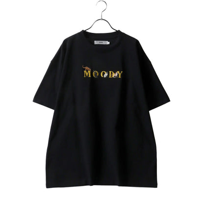 SITRY シトリー Tシャツ 半袖 メンズ レディース ユニセックス 綿100 別注 オーバーサイズ ビッグシルエット ワイドシルエット アニマル ゴースト ワンポイント刺繍 カットソー トップス（0115130027）