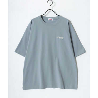 CONVERSE コンバース Tシャツ 半袖 メンズ レディース ユニセックス ブランド COOLMAX 吸水速乾 バックプリント ロゴ ワンポイント イージーケア ドライタッチ（0112281222）