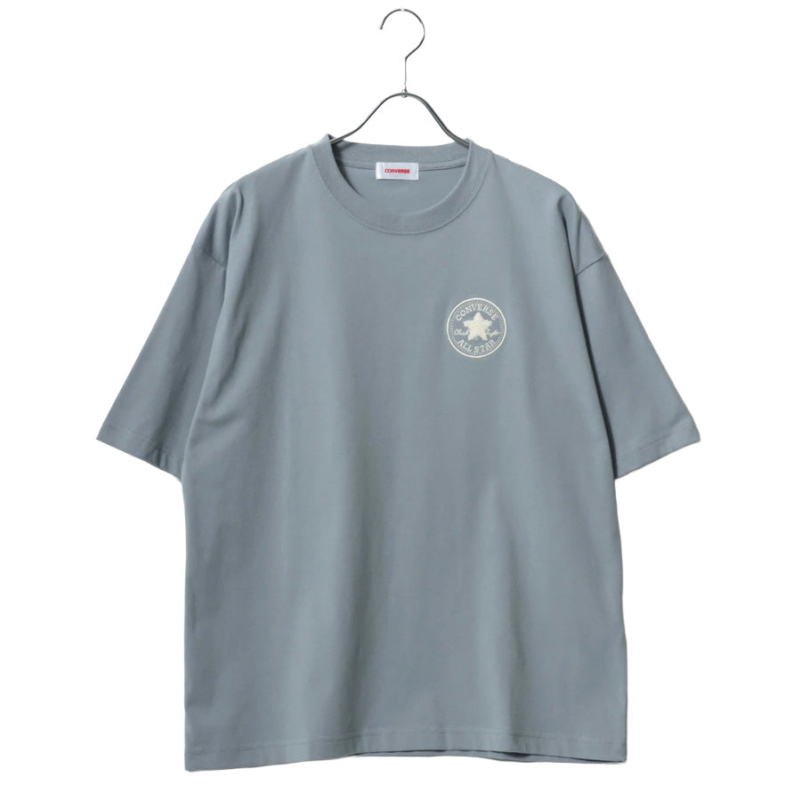 CONVERSE コンバース COOL MAX Tシャツ 半袖 メンズ レディース ユニセックス 吸水速乾 ワンポイント サガラ刺繍 トップス カットソー（0112281221）