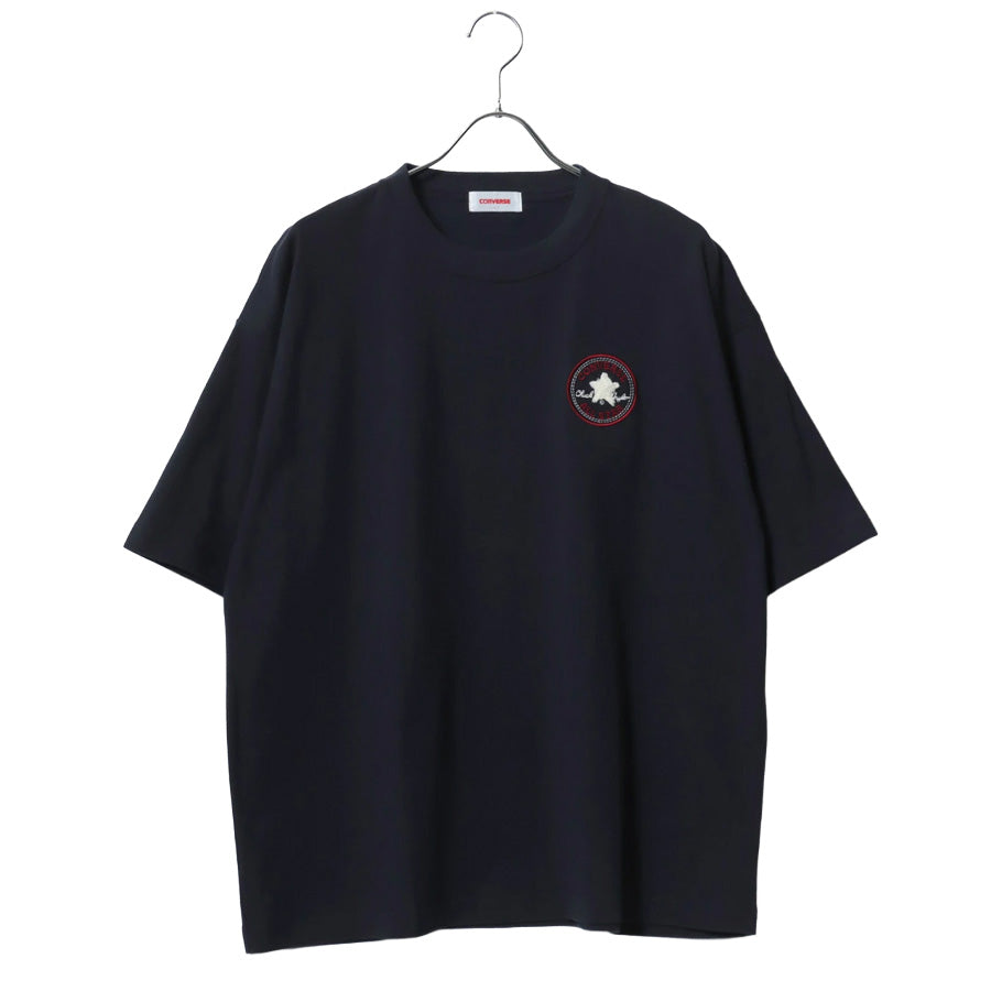 CONVERSE コンバース COOL MAX Tシャツ 半袖 メンズ レディース ユニセックス 吸水速乾 ワンポイント サガラ刺繍 トップス カットソー（0112281221）