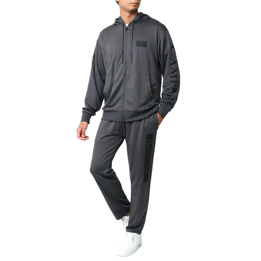 DRESSCAMP ドレスキャンプ セットアップ メンズ レディース ユニセックス ジャージ 上下 スポーツウェア トレーニングウェア ブランド おしゃれ トップス パンツ 長袖 大きいサイズ（0165030001）