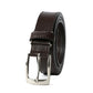 BEVERLY HILLS POLO CLUB ビバリーヒルズポロクラブ ベルト メンズ レザー 全長110cm ながもちベルト レザーベルト 牛革ベルト ブランド ワンポイントロゴ 凹凸 シボ加工 カジュアル シンプル（7718490284）