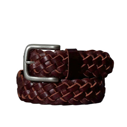 Levi's リーバイス ベルト メンズ おしゃれ ブランド 革 本革 穴 なし カジュアル ビジネス 大きいサイズ かっこいい レザー メッシュ カジュアル カウレザー ミニマル スクエアバックル バットウィング メッシュタイプ レディース ユニセックス（7718990072）