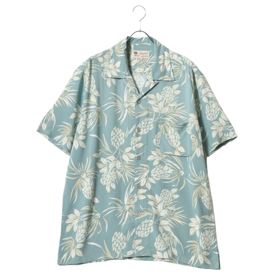 【大きいサイズ】marukawa アロハシャツ メンズ 大きいサイズ レーヨン 半袖 花柄 ハワイ シンプル アウトドア 夏服 夏用 涼しい 総柄 シャツ 柄シャツ ハワイアンシャツ 和柄 魚 派手 清涼 カジュアル アメカジ 沖縄 旅行（6842820064）