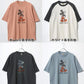 Disney ディズニー ミッキーマウス Tシャツ 半袖 メンズ レディース ユニセックス キャラクター ヴィンテージ調 プリント ラグラン 綿100％（0112281239）