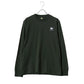 LOGOS park ロゴスパーク Tシャツ 長袖 メンズ レディース ユニセックス ワンポイント ボックス ロゴ ブランド ロンT アウトドア カットソー トップス リサイクル天竺 ベーシック（0112281291）