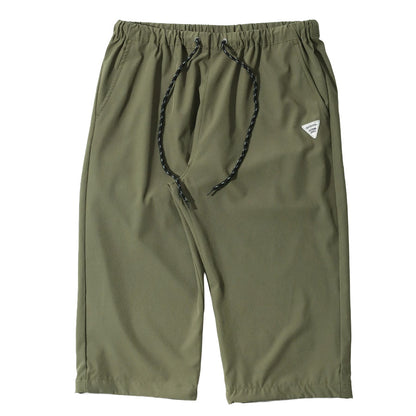OUTDOOR PRODUCTS アウトドアプロダクツ 接触冷感 クロップドパンツ メンズ レディース ユニセックス ストレッチ UVカット 速乾 ドライ 7分丈 七分丈 ハーフパンツ ひざ下（5181120182）