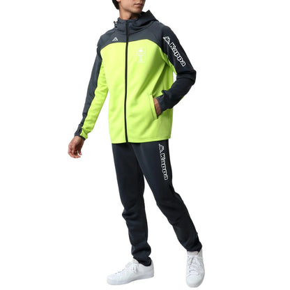 kappa カッパ ジャージ 上下 メンズ セットアップ スポーツウェア トレーニングウェア ブランド おしゃれ トップス パンツ 長袖 大きいサイズ ゆったり（0162520003）