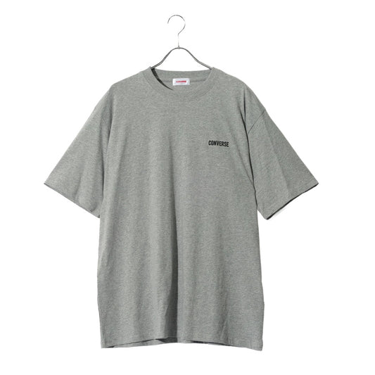 【大きいサイズ】CONVERSE コンバース Tシャツ 半袖 メンズ 大きいサイズ 天竺 綿100 ワンポイント 刺繍 クルーネック ブランド ロゴ おしゃれ オシャレ シンプル コーデ 人気 かわいい ゆったり シルエット 大きい 大きめ