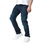 Jeanism EDWIN ジーニズム エドウィン カーゴパンツ ジーンズ メンズ デニムパンツ ジーパン スリム ゆったり アメカジ ストレッチ 大きいサイズ 3D 立体裁断 レギュラーパンツ ズボン ウォッシュ加工 テーパード（4171500018）