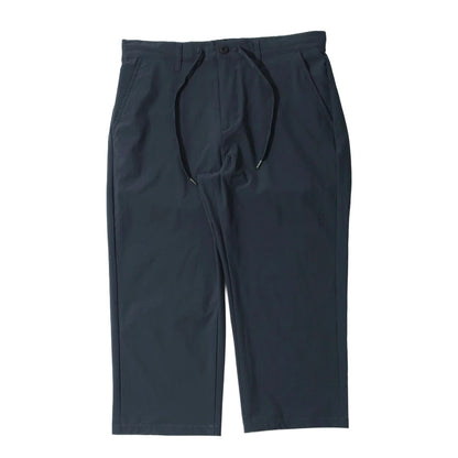 ヒヤロン 接触冷感 クロップドパンツ メンズ レディース ユニセックス ひんやり 涼しい 7分丈 七分丈パンツ ストレッチ ウエストゴム（5181690011）