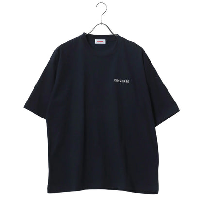 CONVERSE コンバース COOL MAX Tシャツ 半袖 メンズ レディース ユニセックス 吸水速乾 ワンポイント サガラ刺繍 トップス カットソー（0112281221）