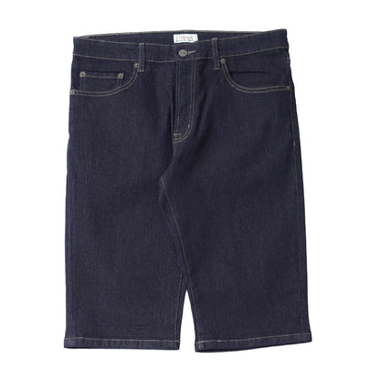 Hanes ヘインズ デニム ハーフパンツ メンズ レディース ユニセックス ウエスト ストレッチ 無地 ブランド 半 ズボン ボトム ボトムス ジーンズ ショートパンツ（5181120186）