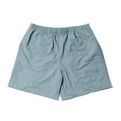 Reebok リーボック 水陸両用 バギーショーツ メンズ レディース ユニセックス ブランド ワンポイント ロゴ ナイロン ハーフパンツ UVカット 裏メッシュ ウエストゴム 短パン ひざ上 山 川 海 プール 水着 半 ズボン（5183610028）