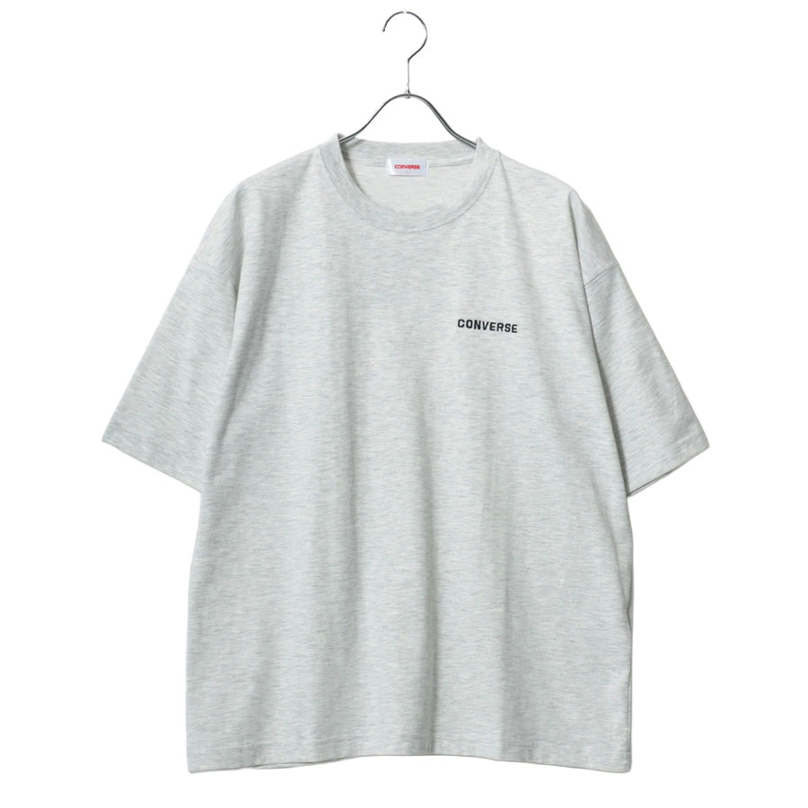 CONVERSE コンバース COOL MAX Tシャツ 半袖 メンズ レディース ユニセックス 吸水速乾 ワンポイント サガラ刺繍 トップス カットソー（0112281221）