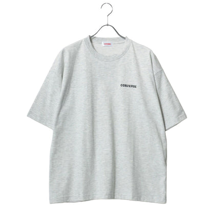 CONVERSE コンバース COOL MAX Tシャツ 半袖 メンズ レディース ユニセックス 吸水速乾 ワンポイント サガラ刺繍 トップス カットソー（0112281221）