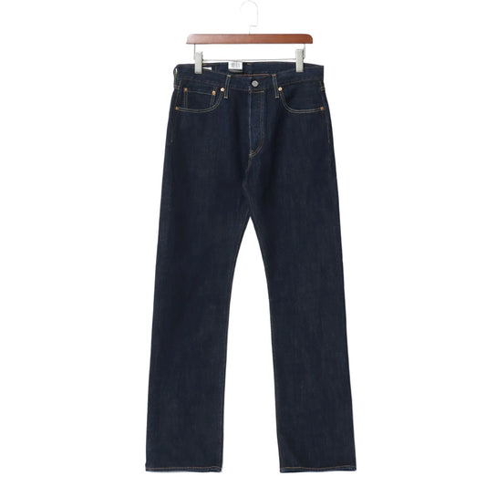Levi's リーバイス 501 ジーンズ メンズ インディゴ ワンウォッシュ デニム プレミアム レギュラーフィット ストレート ブランド 大きいサイズ アメカジ ジーパン 綿100% ビックE おしゃれ（4117000168）