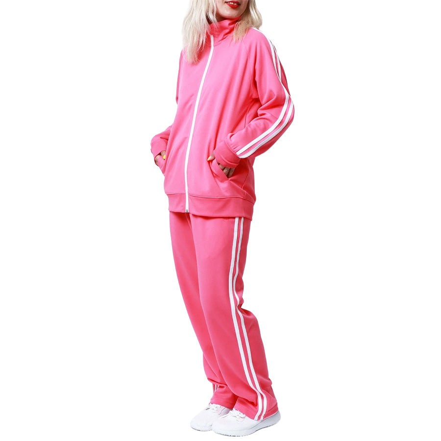 Libre Joy ピンク ジャージ Mサイズ平成レトロ未着用日本製 marukawa ジャージ 上下 レディース セットアップ かわいい ピンク 芋