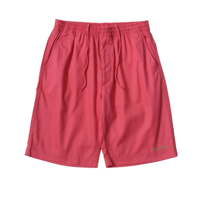 CONVERSE コンバース ツイル ハーフパンツ メンズ レディース ユニセックス 無地 ワンポイント ブランド ロゴ 刺繍 ショートパンツ 前あき 洗い加工 綿100 デイリーユース（5182280399）