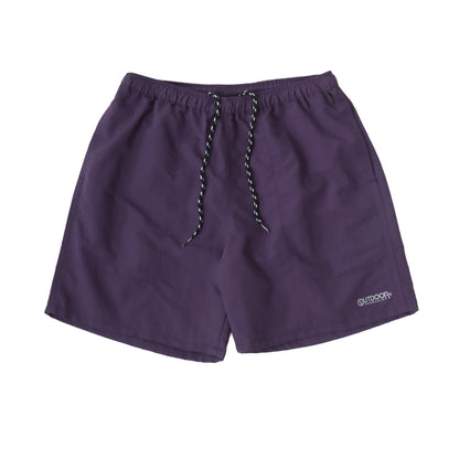 OUTDOOR PRODUCTS アウトドアプロダクツ 水陸両用 接触冷感 ハーフパンツ メンズ レディース ユニセックス ブランド ロゴ UVカット ナイロン ワンポイント刺繍 無地 バギー ショートパンツ ショーツ（5181120165）