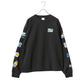 SMILEY FACE スマイリーフェイス スウェット トレーナー メンズ 裏起毛 ビッグシルエット ゆったり シンプル ロゴ入り 長袖 大きいサイズ おしゃれ かわいい レディース（0122510146）