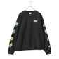 SMILEY FACE スマイリーフェイス スウェット トレーナー メンズ 裏起毛 ビッグシルエット ゆったり シンプル ロゴ入り 長袖 大きいサイズ おしゃれ かわいい レディース（0122510146）