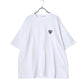 Lazar ラザル Tシャツ メンズ レディース ユニセックス 半袖 ロゴ ワンポイント 刺繍 ビッグシルエット オーバーサイズ ハート柄 カットソー（0115030058）