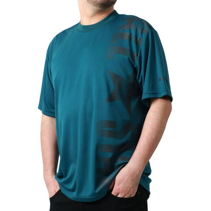 【大きいサイズ】CONVERSE コンバース 大きいサイズ Tシャツ 吸汗速乾 UVカット 接触冷感 ビッグ ロゴ プリント UV対策（6812280887）