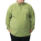 【大きいサイズ】LOGOS park ロゴスパーク フリースジャケット 大きいサイズ キングサイズ ワンポイント ロゴ 刺繍 ハーフジップ