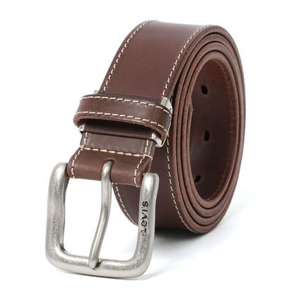 Levi's リーバイス リアルレザー 本革 牛革 ステッチ カジュアルベルト（7718990014）
