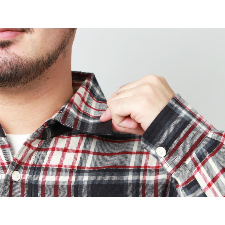 【大きいサイズ】marukawa 大きいサイズ メンズチェックシャツ 長袖